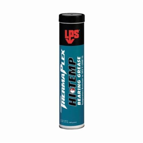 LPS® 70214 ThermaPlex® High Temperature Bearing Grease, 14.1 oz Cartridge, Paste, Amber, -15 to 392 deg F